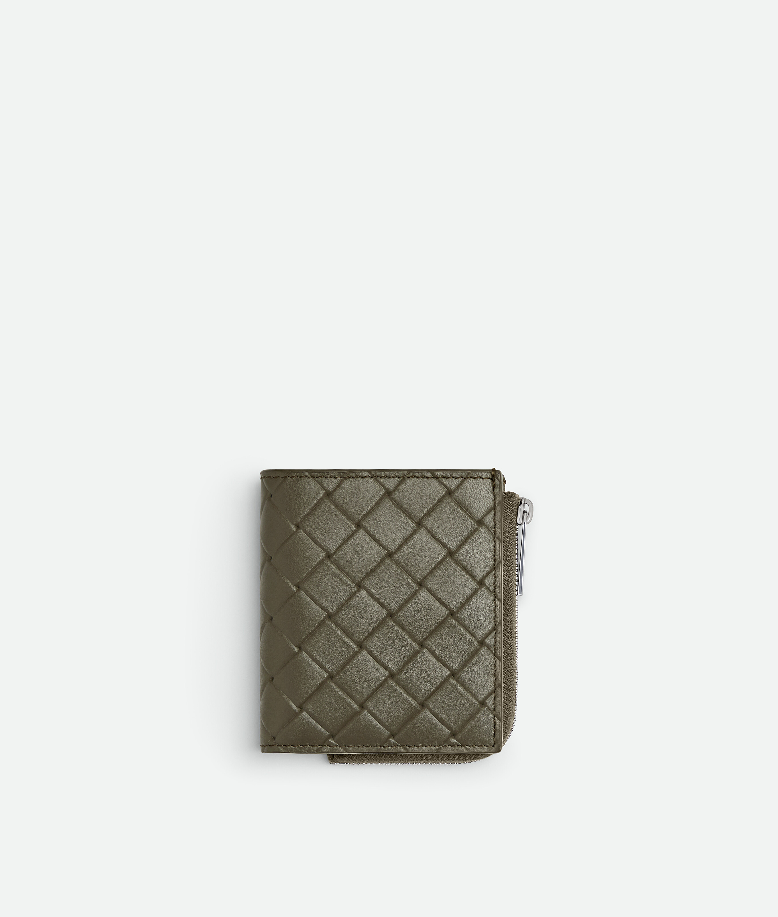 Intrecciato Stamp Bi-Fold Wallet