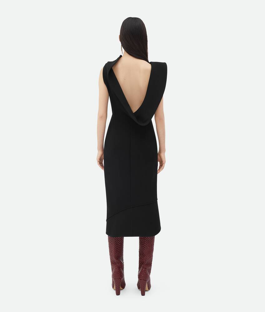 Display a large version of the product image 3 - Structured Cotton Midi Dress