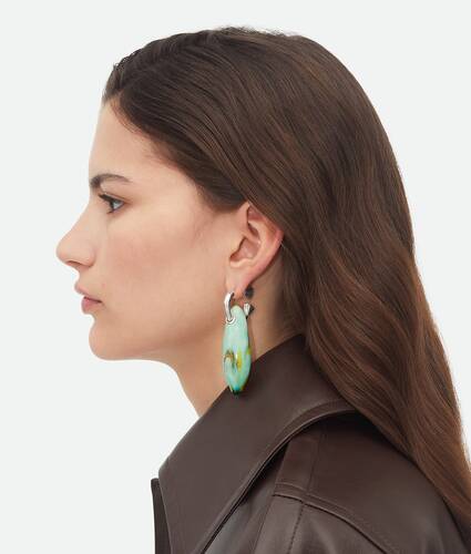 Ellipse Large Ceramic Earrings