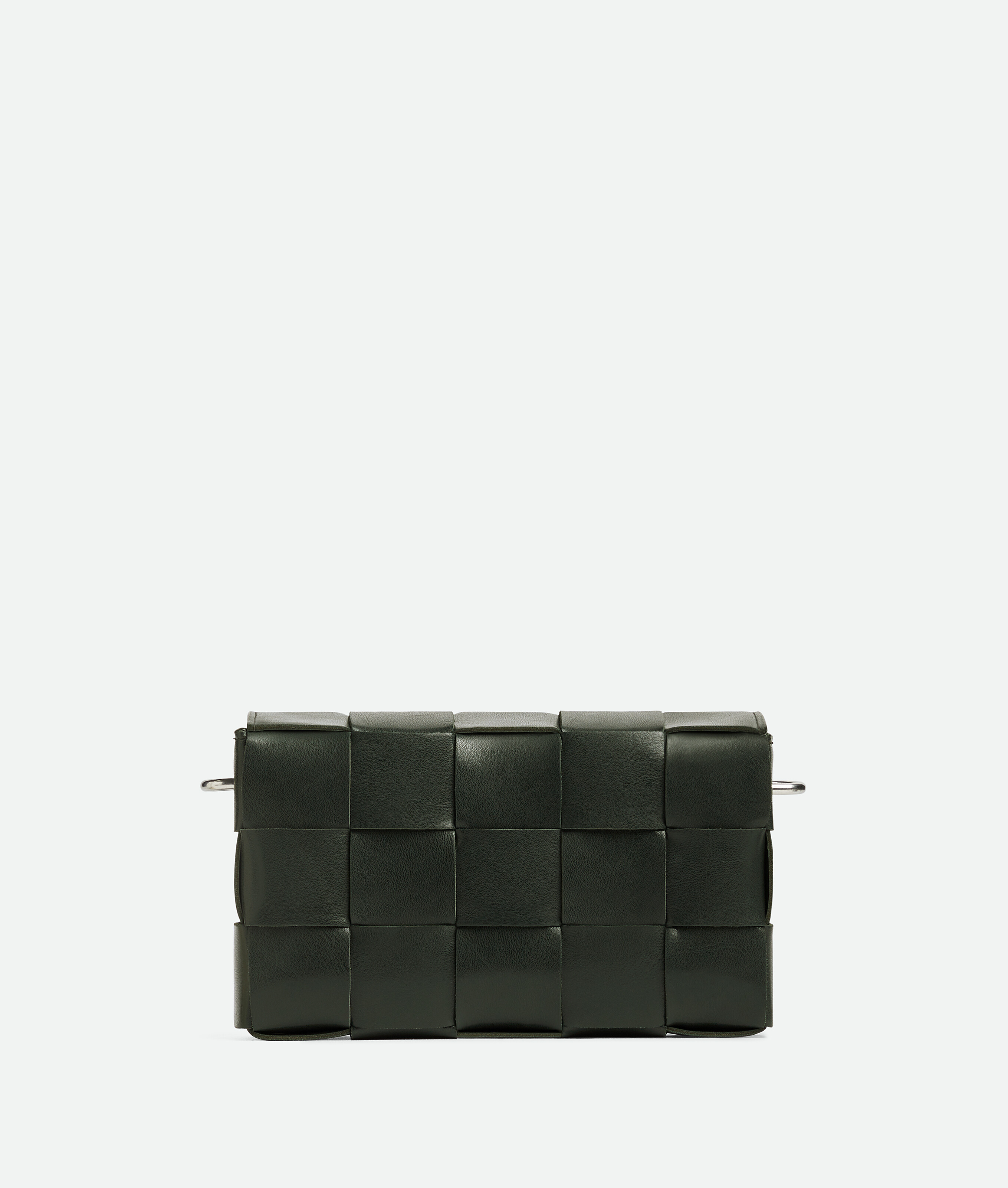 Shop Bottega Veneta Cassette With Versatile Strap In Green