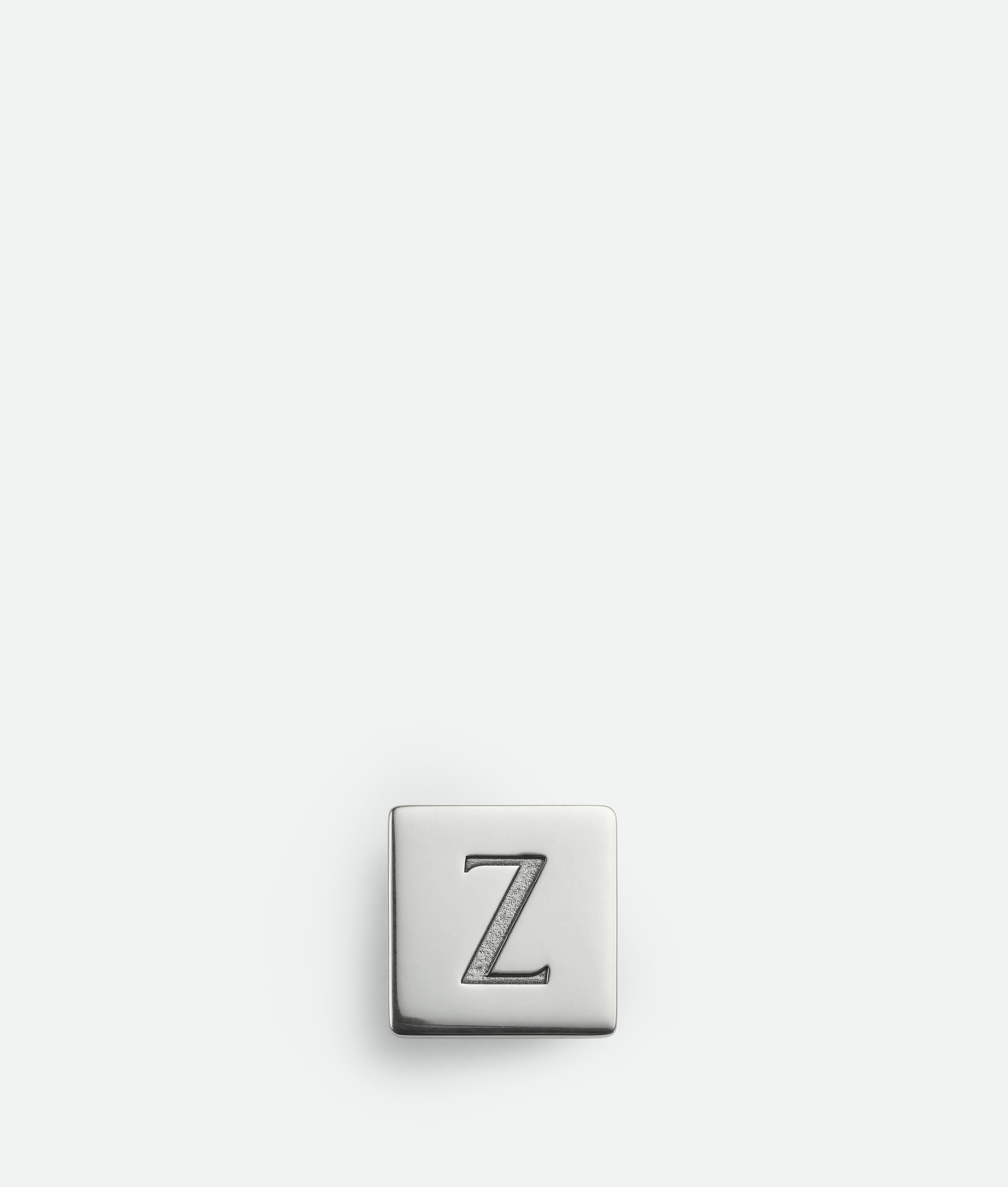 Bottega Veneta Letter Z Clip - Silver - Unisex