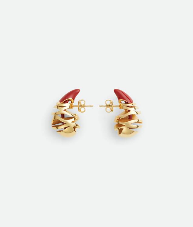 Bottega Veneta® Women's Drop Earrings in Syrup. Shop online now.