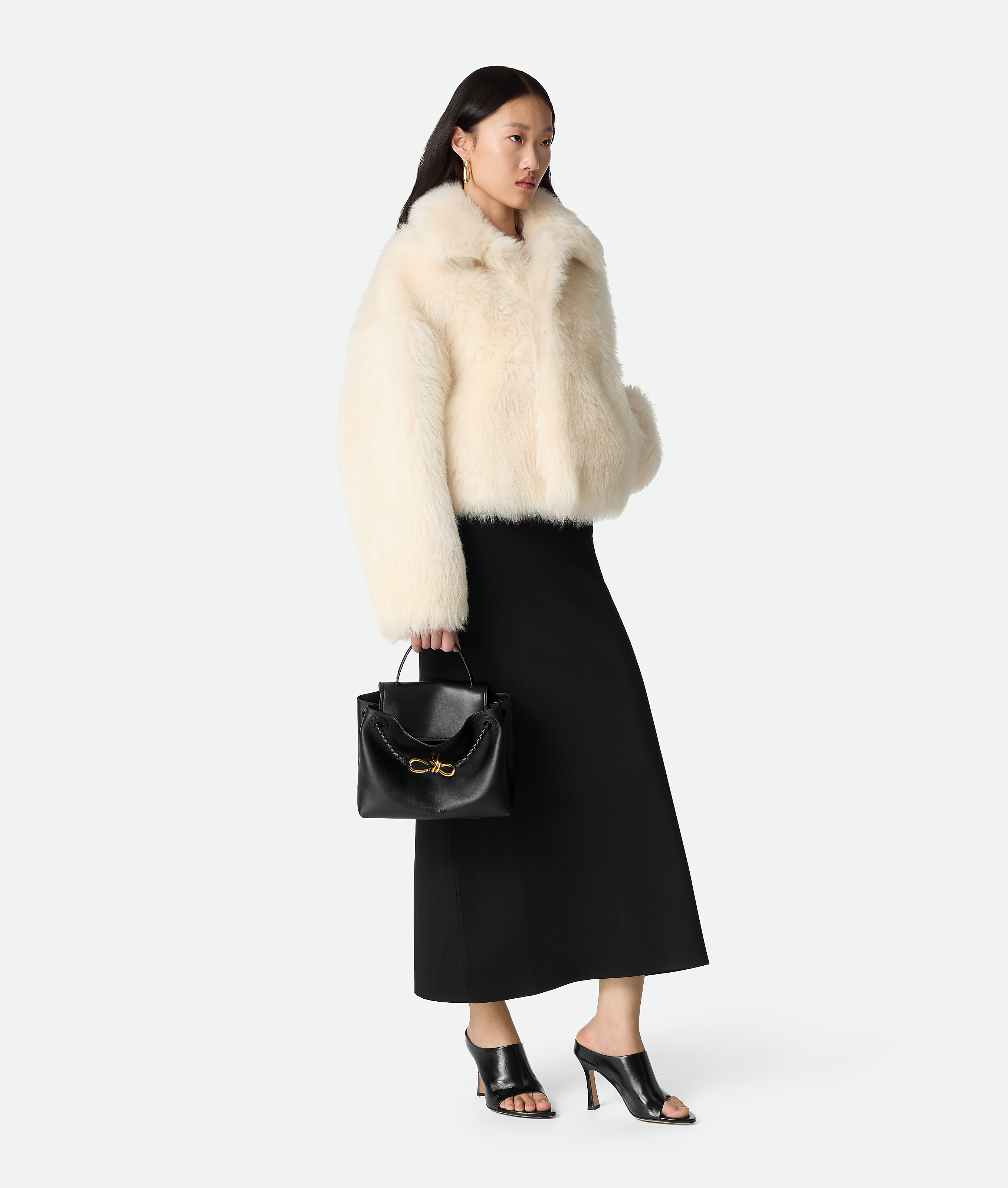 Bottega Veneta Small Calfskin Ciao Ciao Top-handle Bag