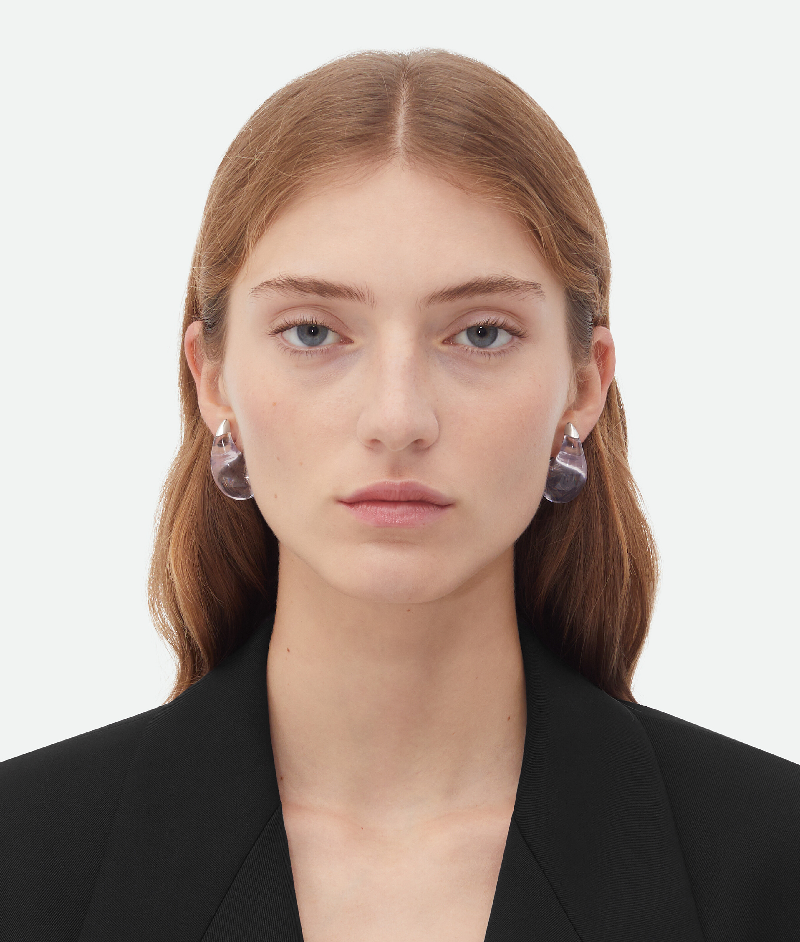 Bottega Veneta Drop Earrings In Silver