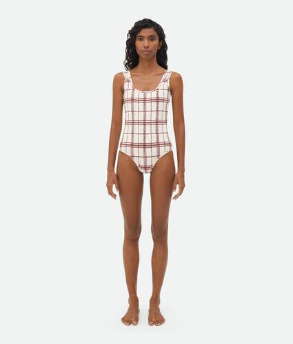 Display a large version of the product image 1 - Smocked Nylon Swimsuit