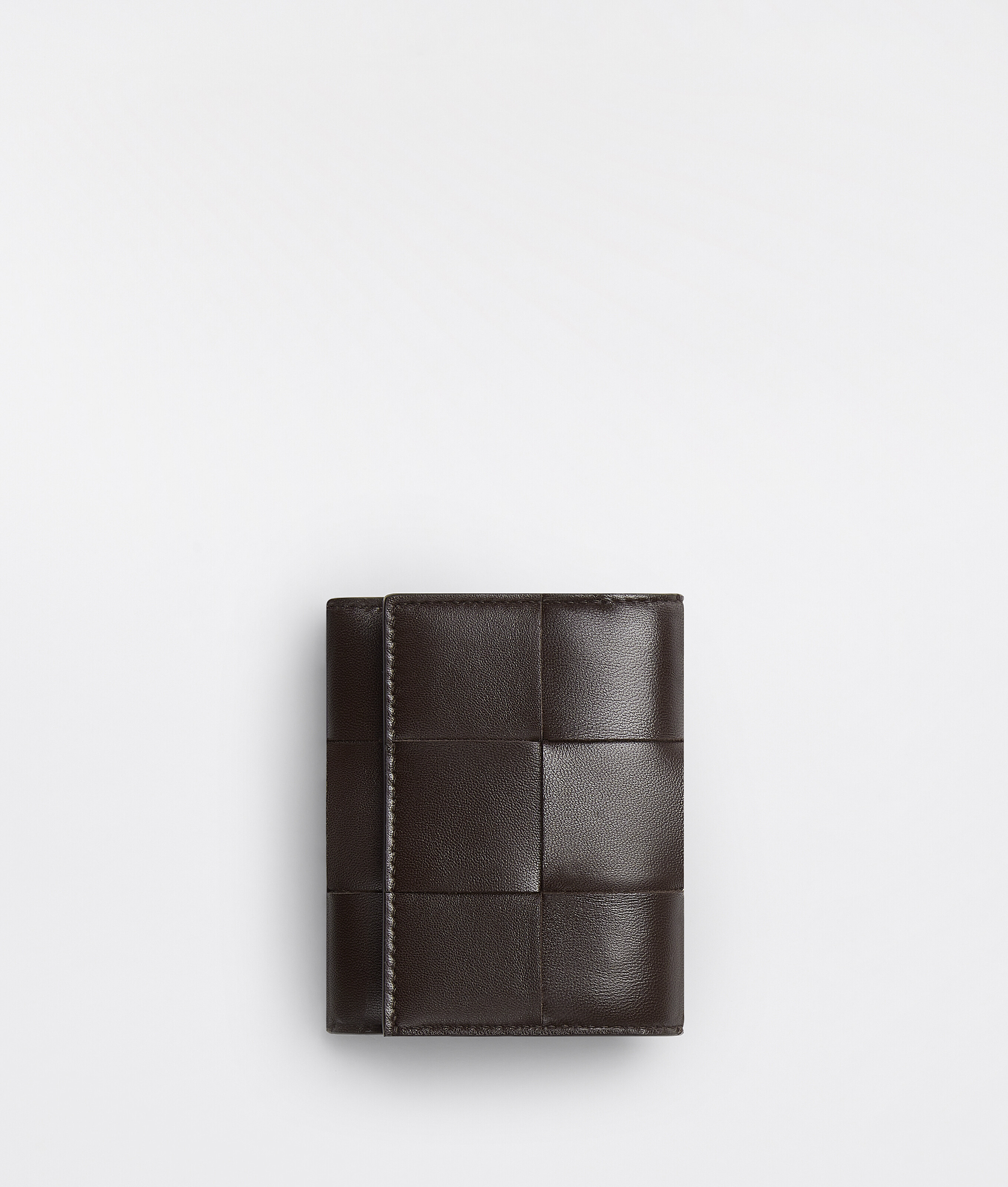 Bottega Veneta Bottega  Veneta Cassette Tri-fold Zip Wallet In Brown