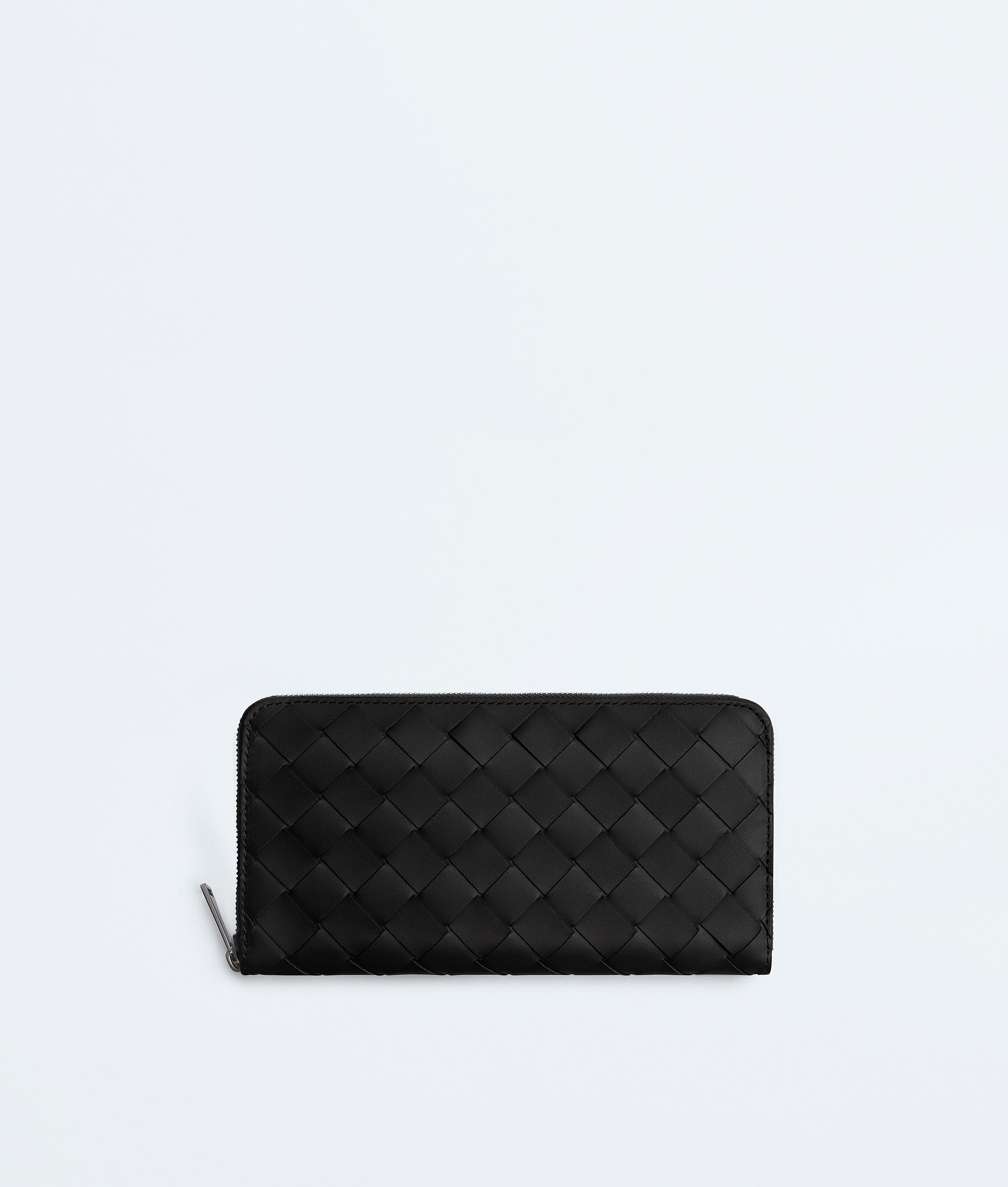 Intrecciato Zip Around Wallet