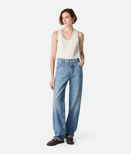 Display a large version of the product image 1 - Vintage Indigo Boyfriend Jeans