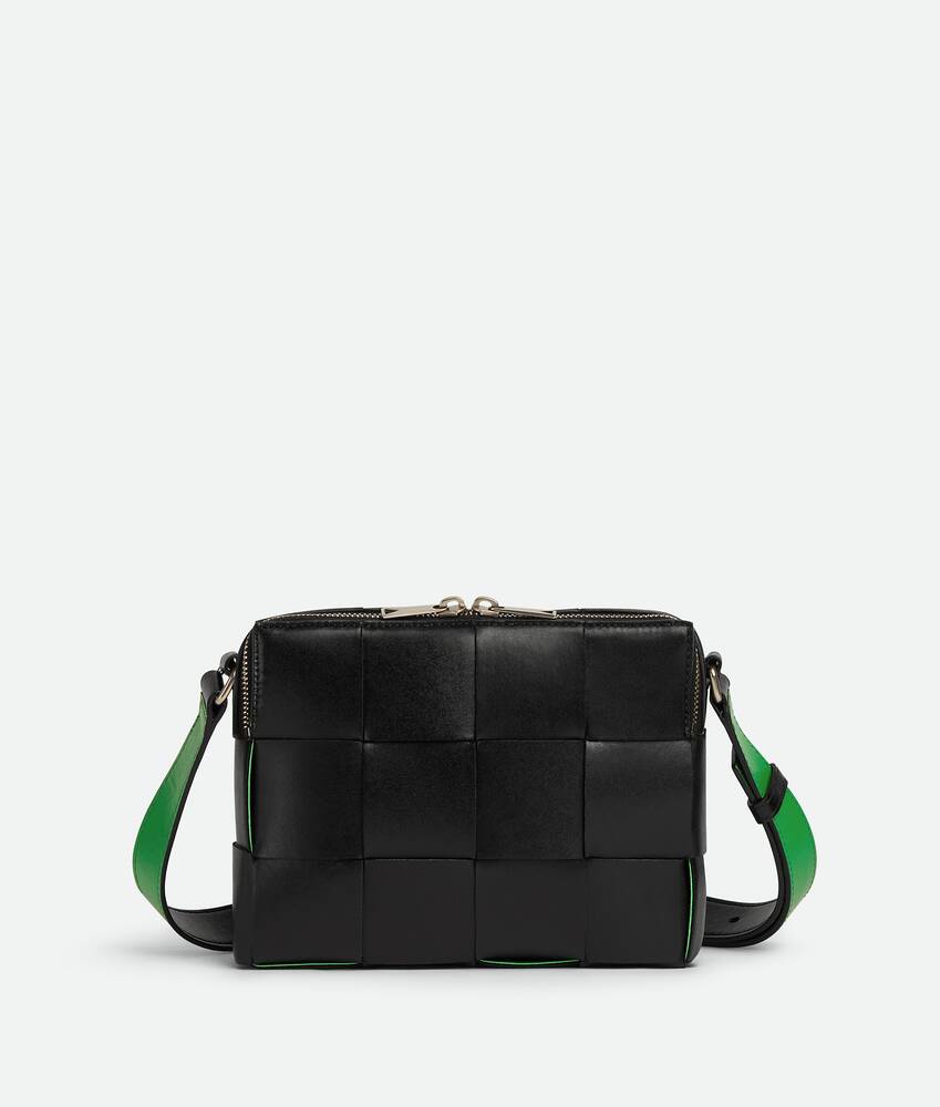Bottega Veneta Cassette Intrecciato Leather Shoulder Bag
