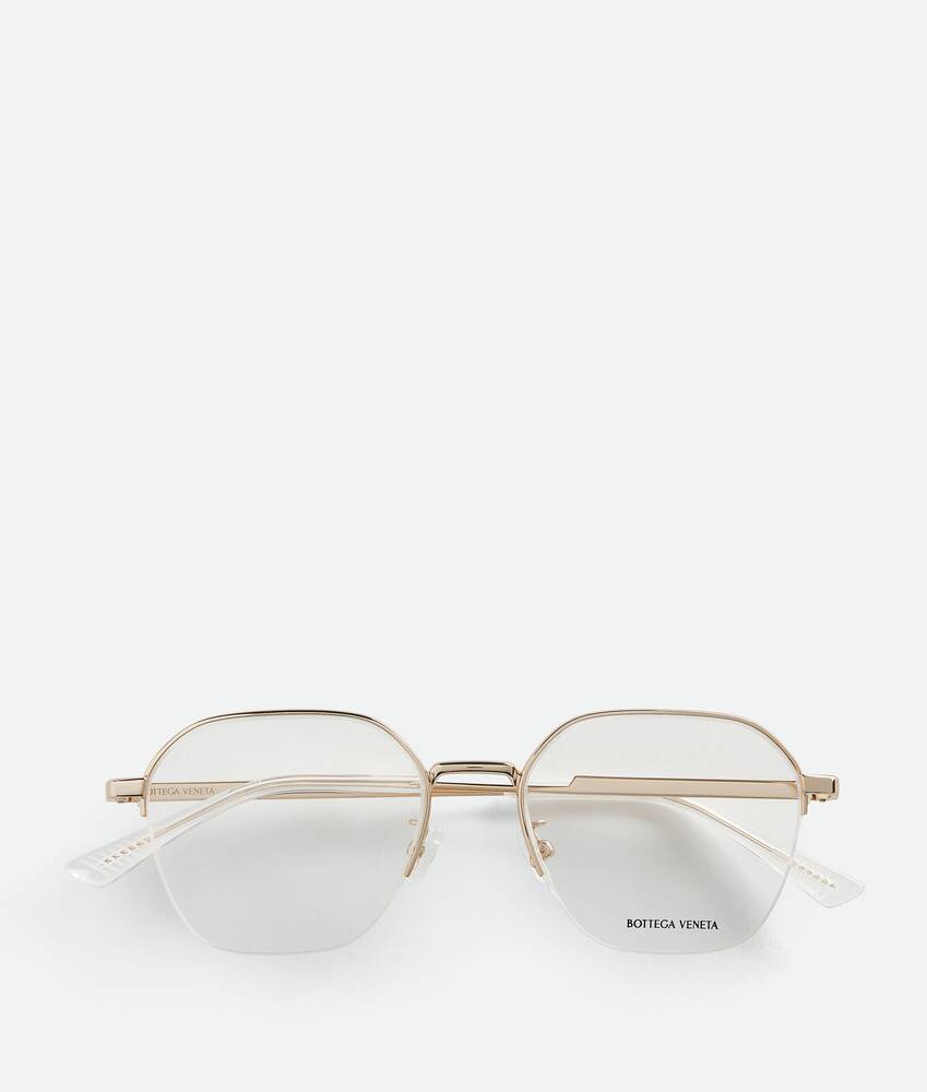 Display a large version of the product image 1 - Classic Metal Semi rimless Panthos Eyeglasses