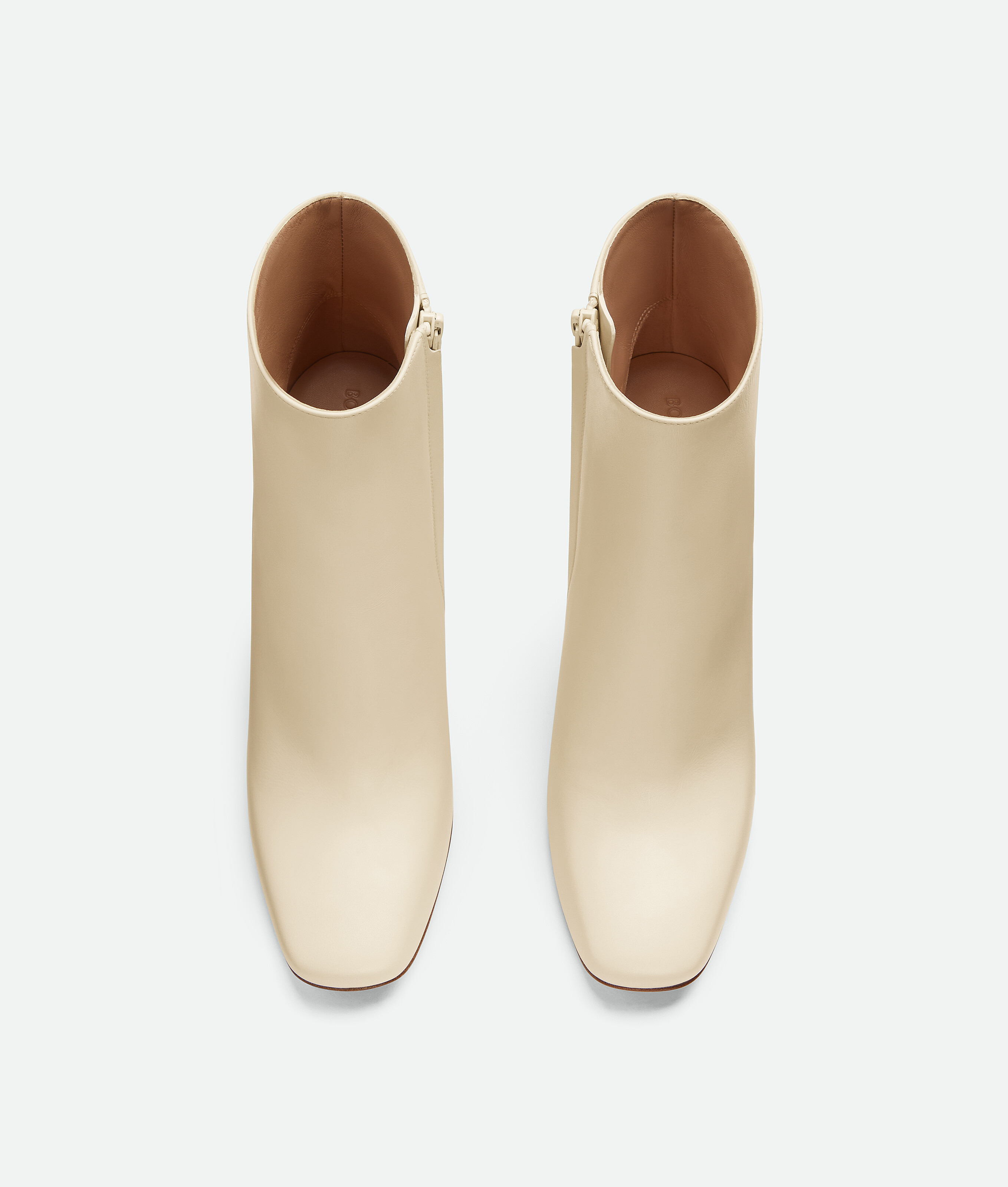 Shop Bottega Veneta Canalazzo Ankle Boot In White