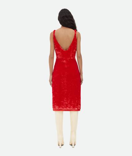 Sequin Embroidered Midi Dress