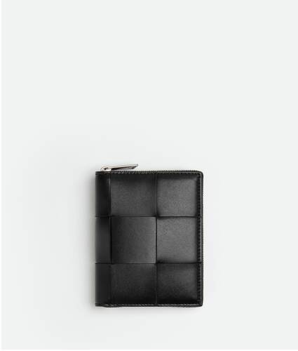 パラキートスモール カセット 二つ折りファスナーウォレット| Bottega 