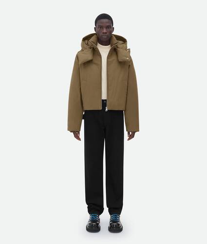 steppjacke aus mattiertem popeline