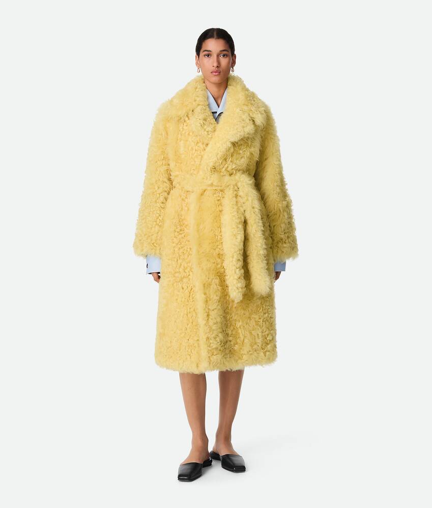 Display a large version of the product image 5 - Curly Shearling Coat