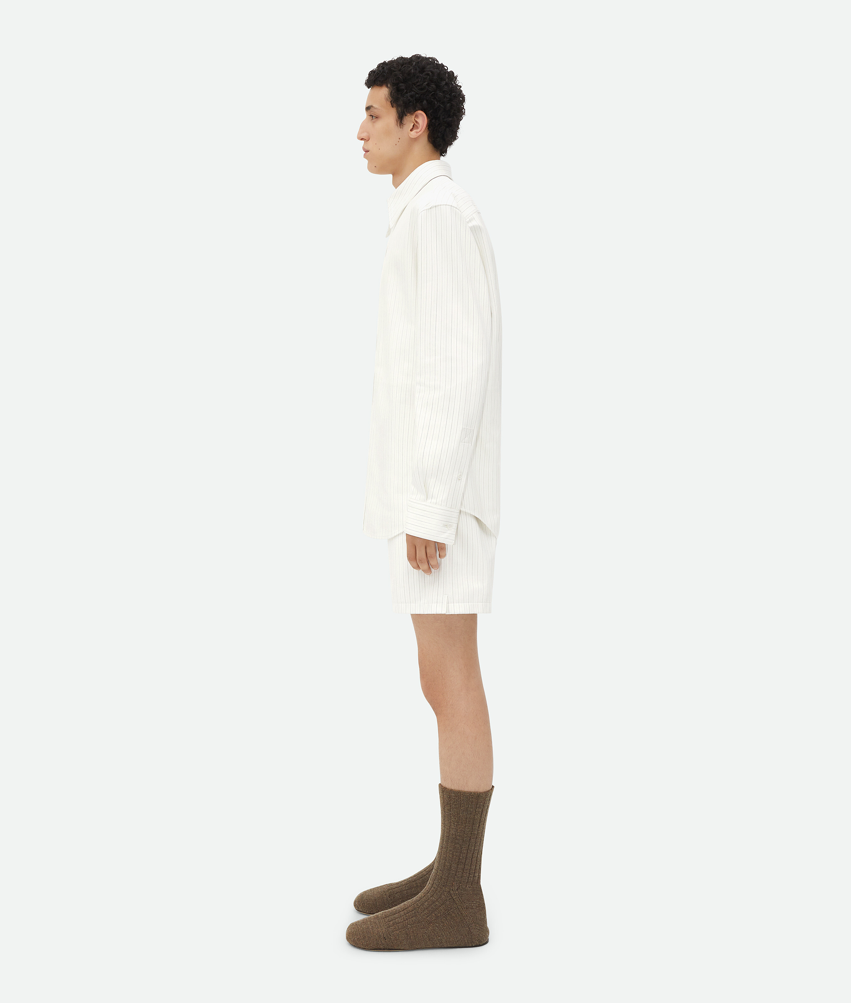 Bottega Veneta Wool Knitted Sock Boots In Brown
