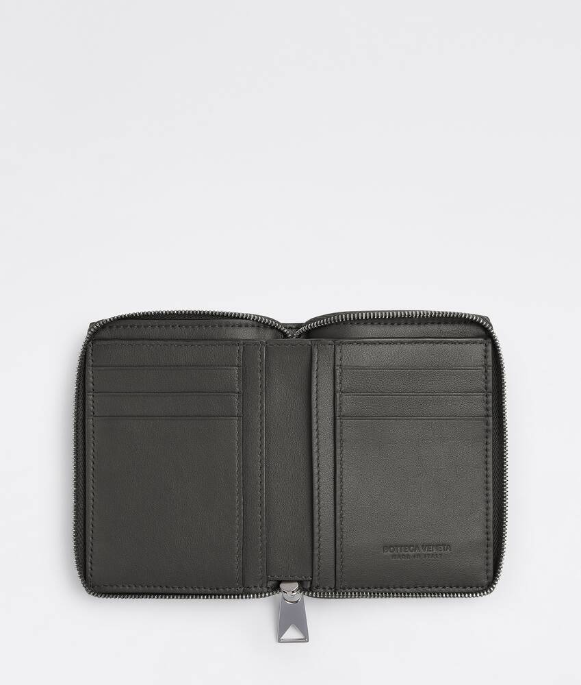 Bottega Veneta® Men's Zip Around Wallet in Light Graphite. Shop 
