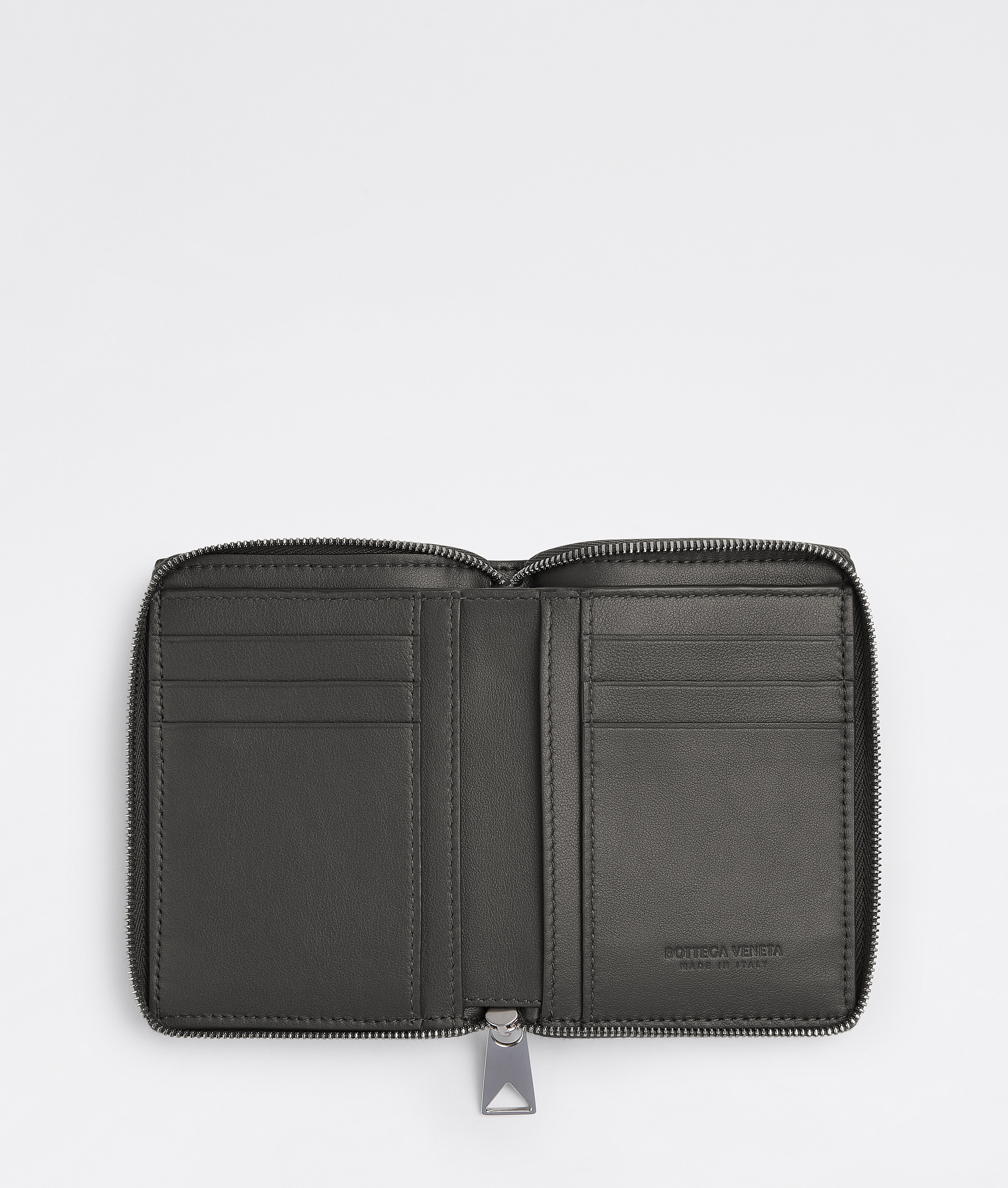 Men's Zip Around Wallet in Light graphite Bottega Veneta United Kingdom EN - Image 2