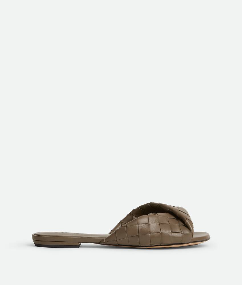 Blink Slides Bottega Veneta Intrecciato Leather Slides Bottega