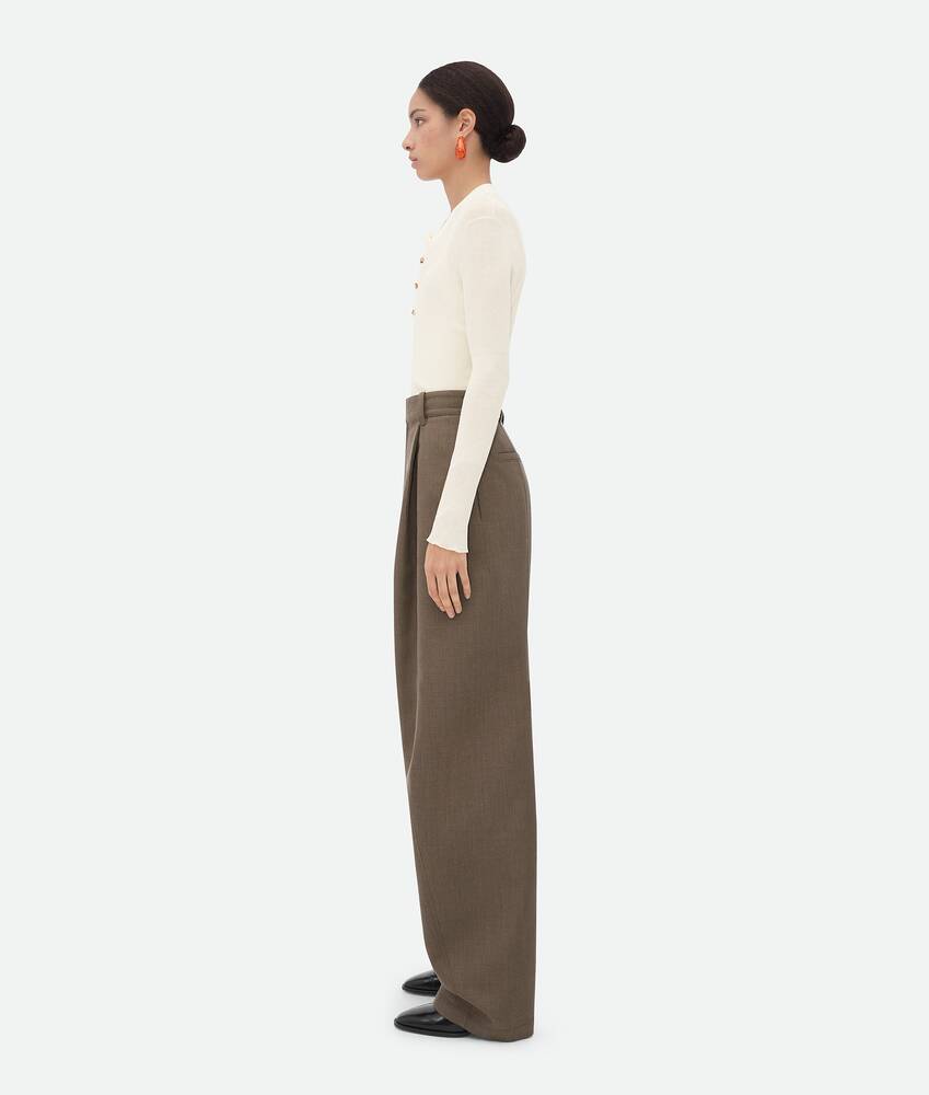Display a large version of the product image 2 - Soft Wool Twill Trousers