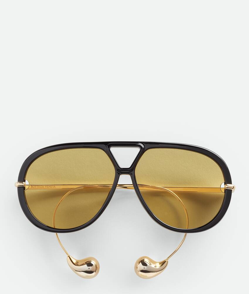 Bottega Veneta BV1276S Rectangle Sunglasses | Fashion Eyewear US