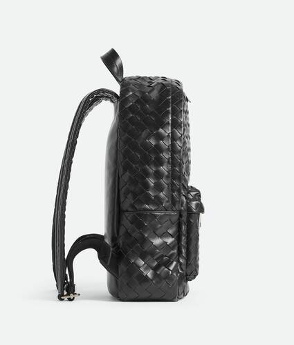 Leather backpack Bottega Veneta Black in Leather - 23225668