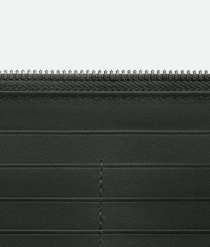 Intrecciato Zip Around Wallet