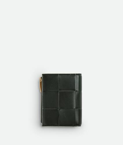 Small  Bi-Fold Zip Wallet