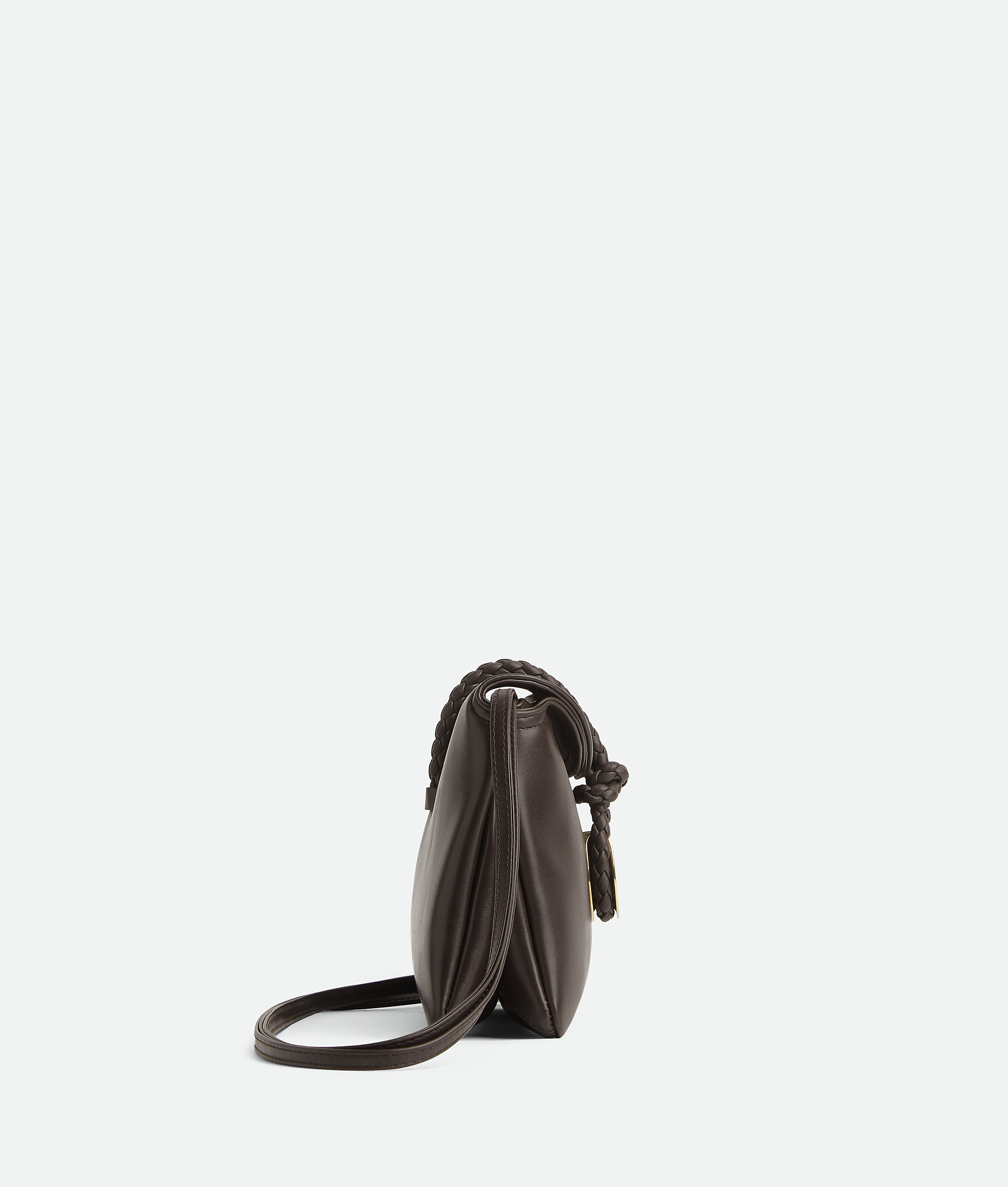Bottega Veneta Small Liberta Leather Shoulder Bag In Fondant