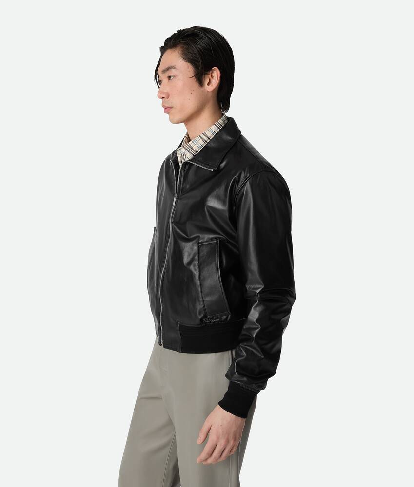 보테가베네타 레더 나파 블루종 785266V5AC01000