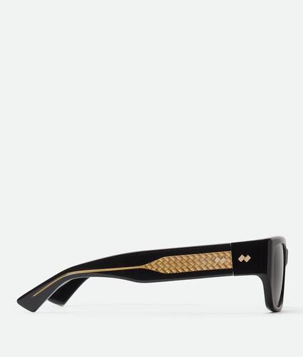 Intrecciato Square Sunglasses