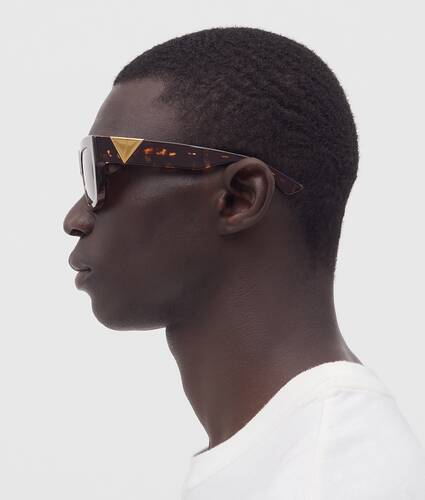 Angle Acetate Square Sunglasses