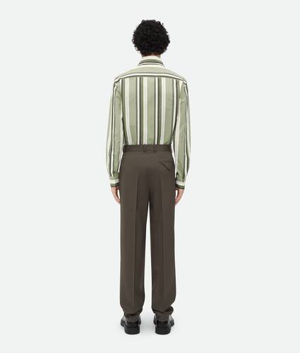 Light Wool Twill Trousers