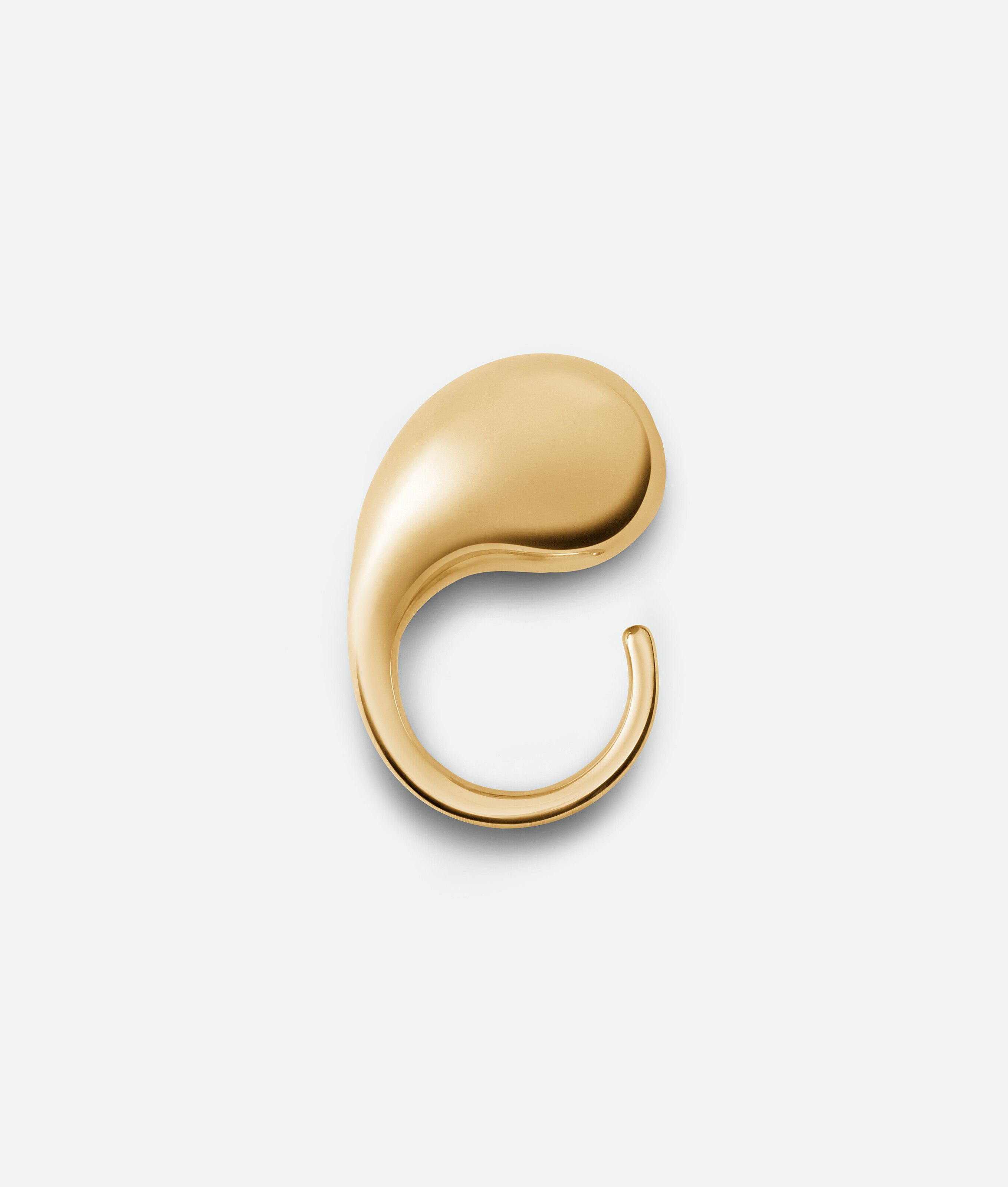 Shop Bottega Veneta Drop Ring In Gold