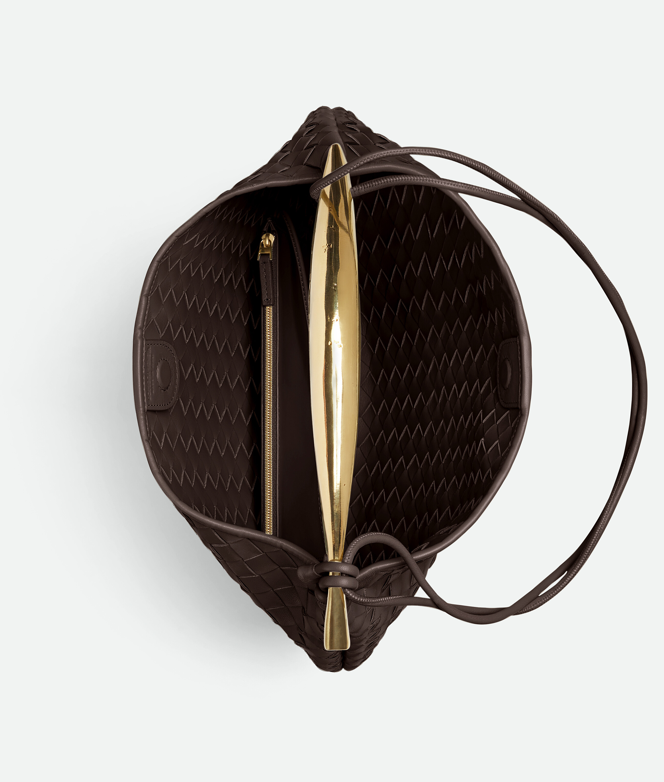 Bottega Veneta Medium Sardine In Brown