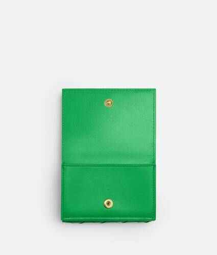 Intrecciato Tiny Tri-Fold Wallet