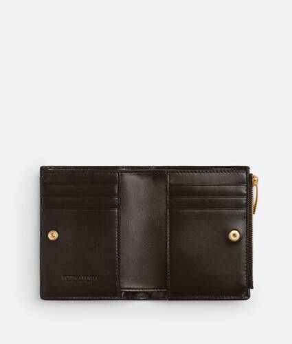 Intrecciato Small Bi-Fold Wallet