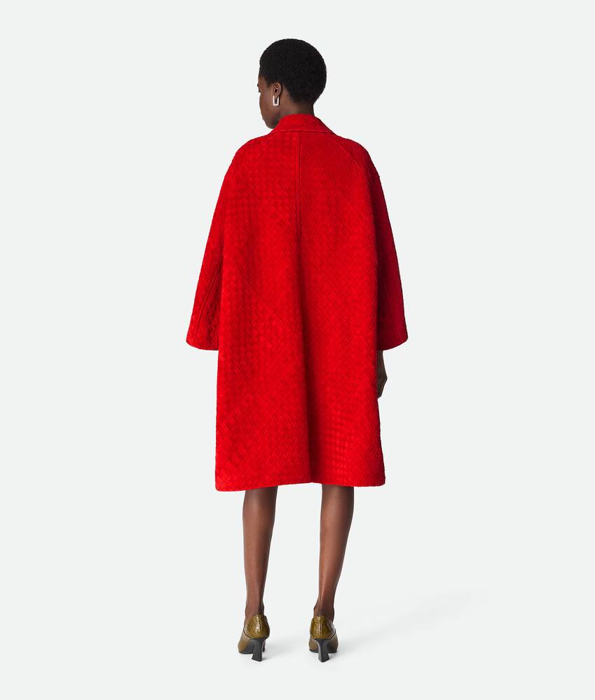 큰 이미지로 보기 3 - 인트레치아토 스웨이드 가죽 코트