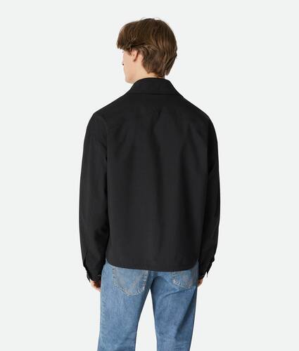 Fine Wool Kimono Blouson