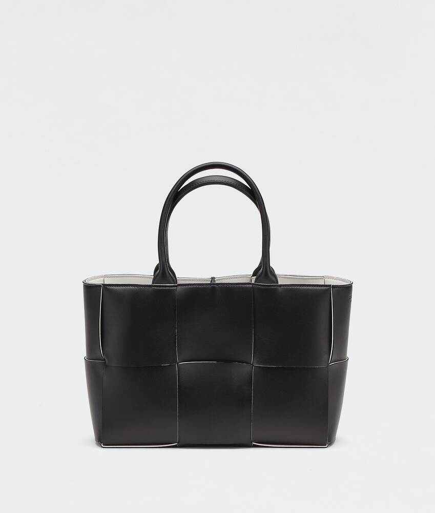 Bottega Veneta White Rubber Arco Tote