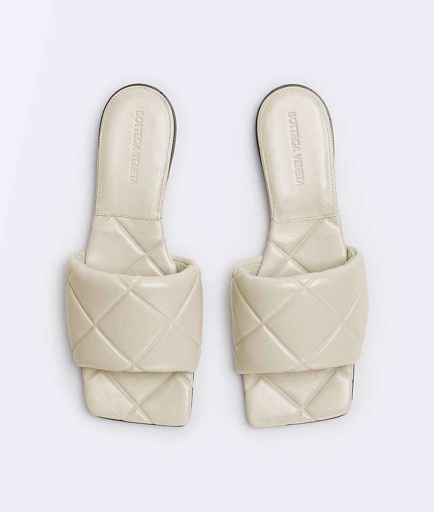 rubber lido flat sandals