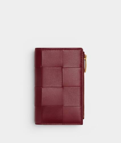 Mittelgrosse Bi-Fold Portemonnaie Mit Zipper