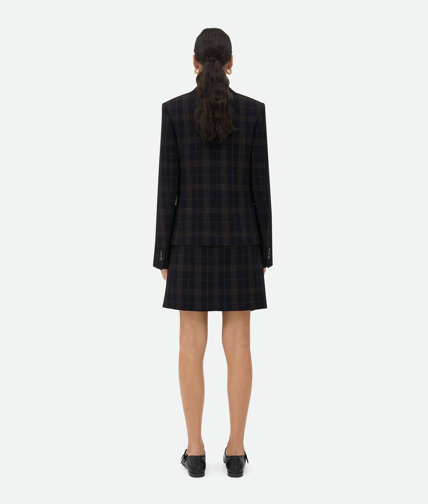 Display a large version of the product image 3 - Checked Cotton Mouline Jacket