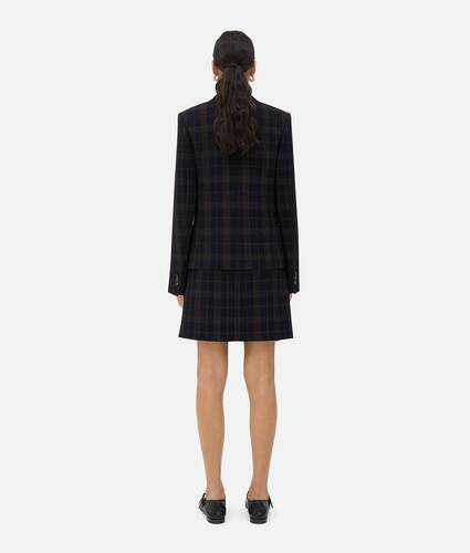 Checked Cotton Mouline Jacket