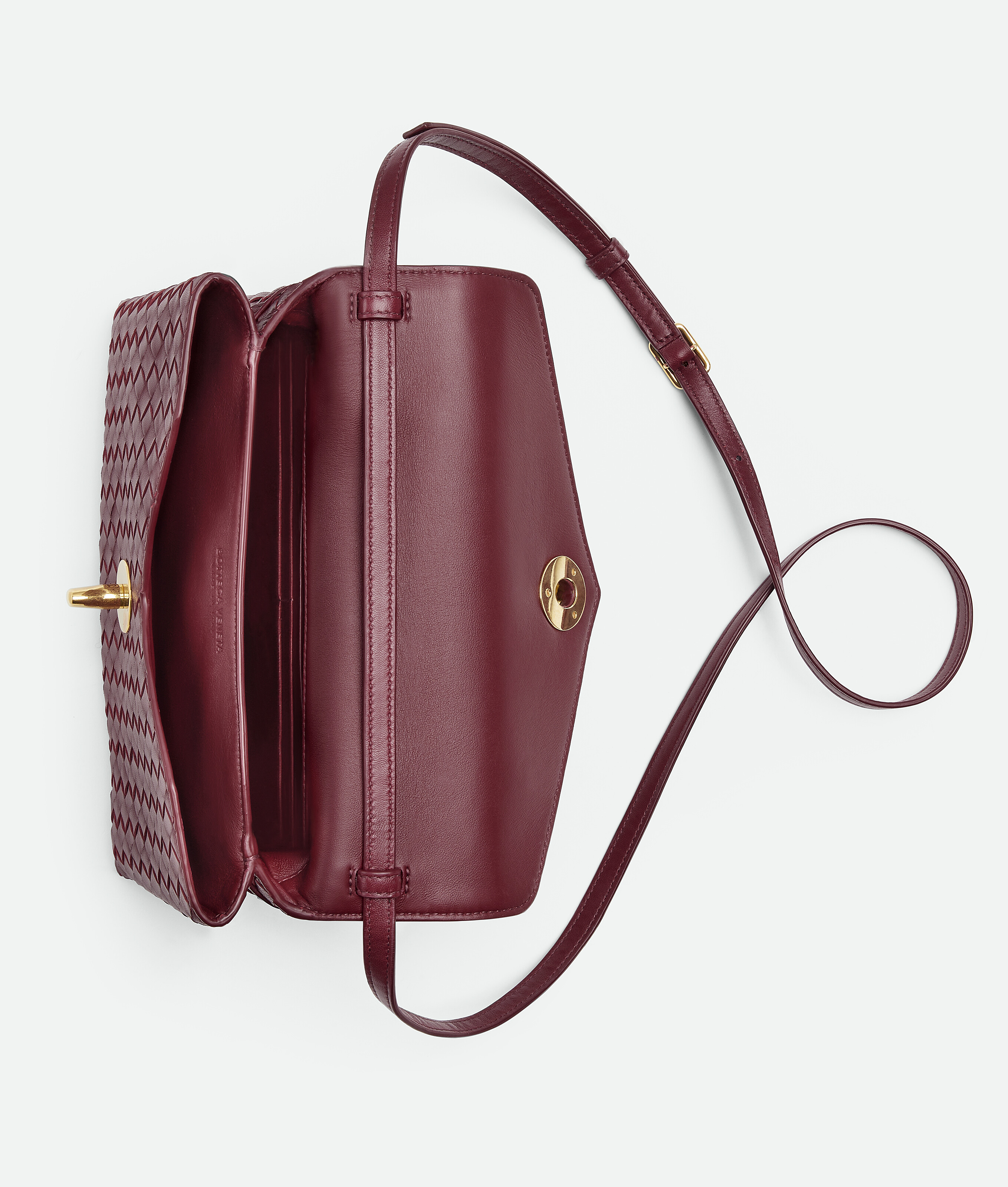 Bottega Veneta Knot Lock Leather Top-handle Bag