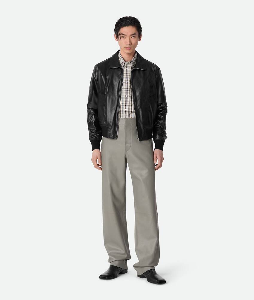 보테가베네타 레더 나파 블루종 785266V5AC01000