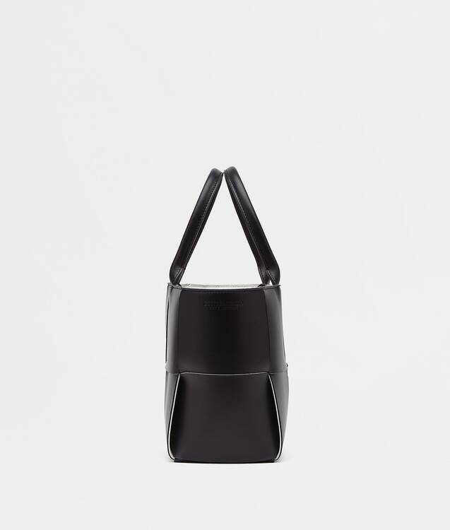 Bottega Veneta® Women's Small Arco Tote Bag in Black / White. Shop ...
