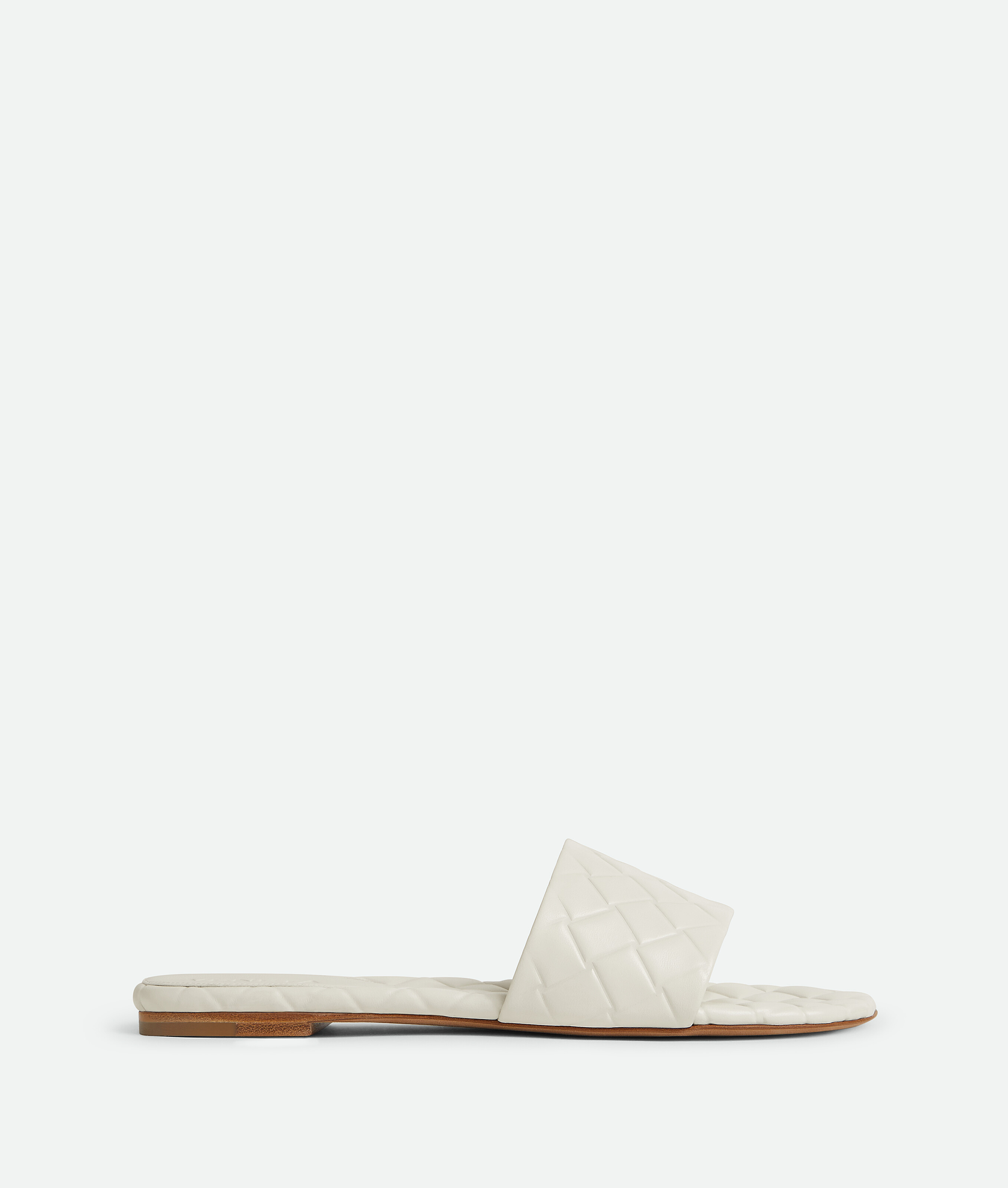 Shop Bottega Veneta Flache Amy Mules In White