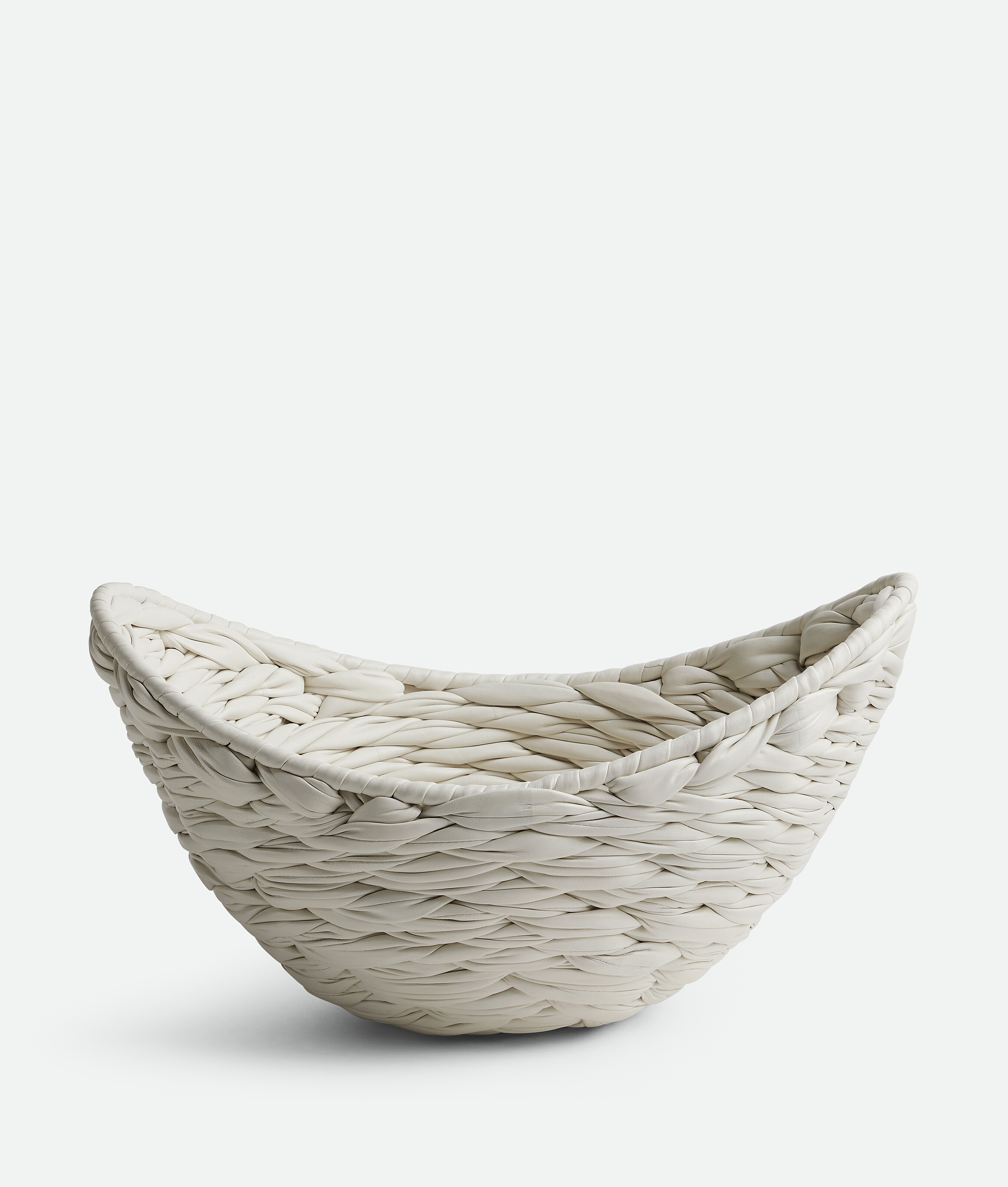 Bottega Veneta Intreccio Foulard Nest Basket - White - Unisex