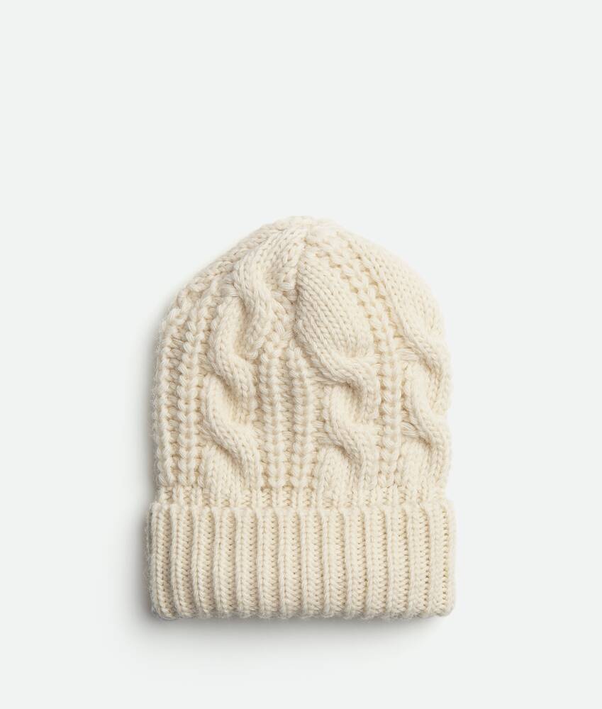 Display a large version of the product image 1 - Wool Cable Knit Beanie
